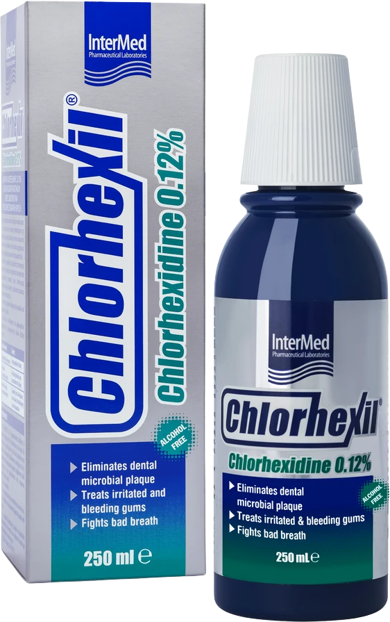 Chlorhexil Mouthwash 0,12%, bočica od 250 ml uz kutiju, vodica za ispiranje usta sa hlorheksidinom