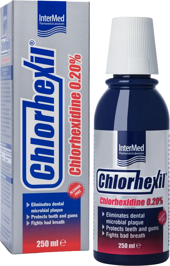 Chlorhexil Mouthwash 0,20%, bočica od 250 ml uz kutiju, vodica za ispiranje usta sa hlorheksidinom